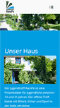 Mobile Screenshot of jugendtreff-rampe.de